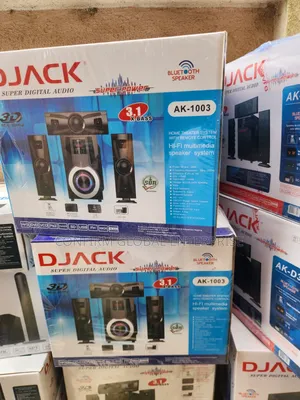 DJACK AK-1003 Home Theatre With Deep Bass Remote