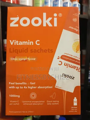Zooki Vitamin C 1000mg Liquid Sachets