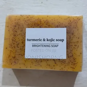 Turmeric Kojic Acid Soap for Dark Spots, Acne Hyperpigmentation