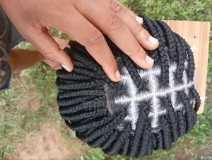 Fine Braids Wig (Brazilian Wool)
