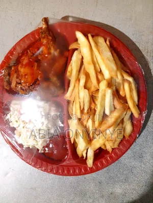 Tasty and Yummy Chips and Chicken