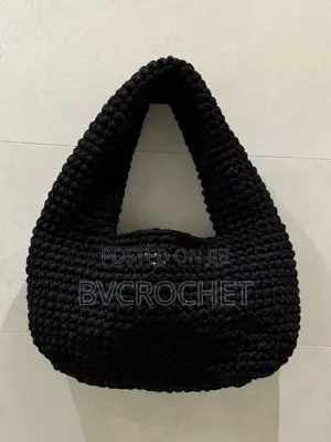 Handmade Crochet Donut Bag