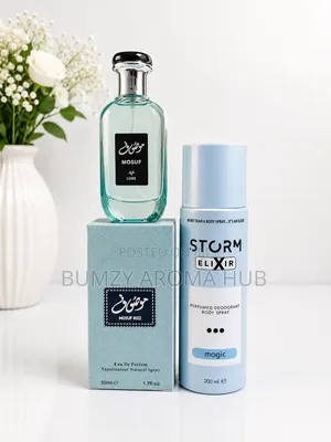 Mosuf Luxe Perfume Storm Elixir Magic Body Spray