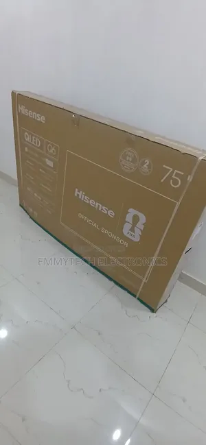 Original Hisense 75inches Qled TV