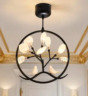Nordic Bird Branch Chandelier- For Dining, Bedroom, Reception, Cafes