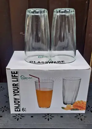 6 Pieces Glass Cup