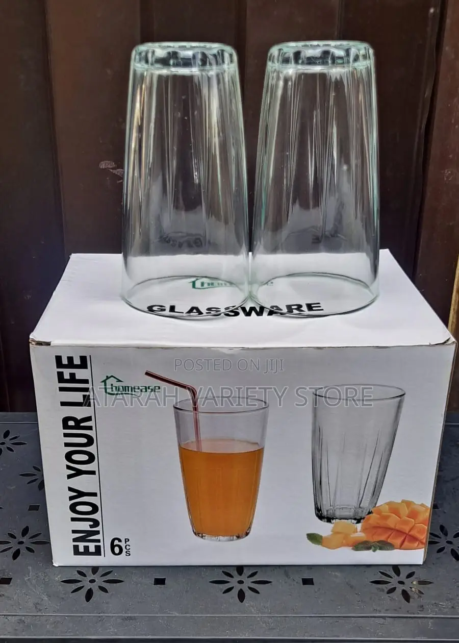 6 Pieces Glass Cup