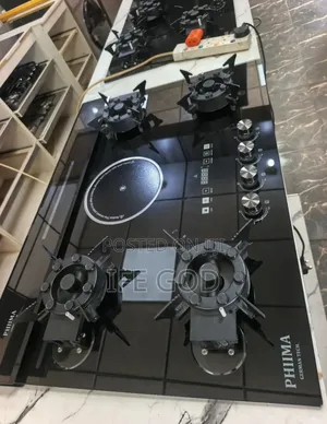 Original PHIIMA German Technology Built-in 4+1 Flips Up Gas Electric
