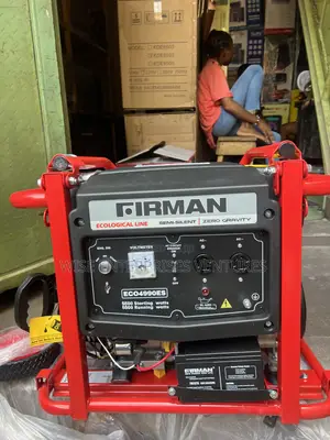 Firman Eco4990 Semi Silent 5.5kva 100% Copper Coil