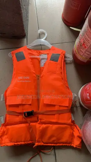 VIC DON Survival Rescue Orange Life Jacket / Safety Vest