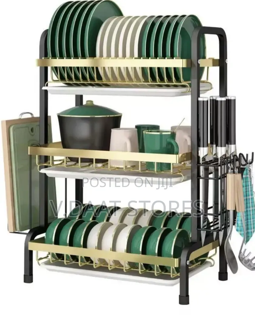 3 Steps Plate Rack