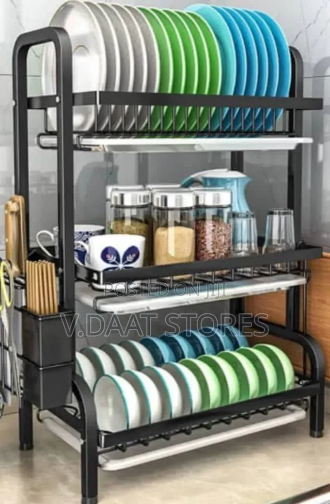 3 Steps Plate Rack