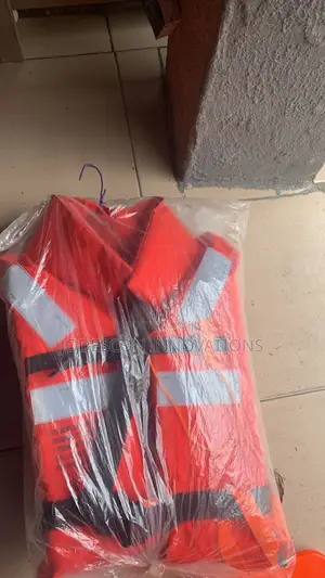 Life Jacket / Safety Vest With Reflective Patches