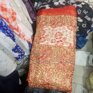 Lace With Sequence Design on It (Bale Lace)