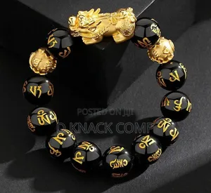 12mm Pixiu Obsidian Wealth Bracelets