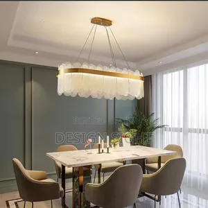 Oval Crystal Ring Chandelier