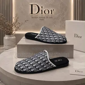 DIOR Quality Luxury Men Half Shoe