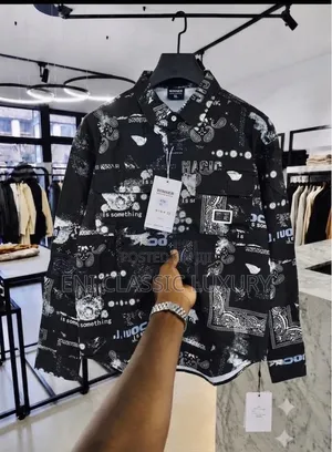 Pure Quality Luxury Men's Cargo Shirts Best Quality Well Branded