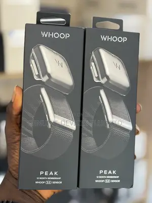 Whoop Peak 5.0 -12-Month Membership – Health and Fitness Wearable