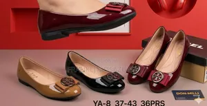 Women's Classic Patent Leather Flats – Elegant Slip-on Casual Shoes