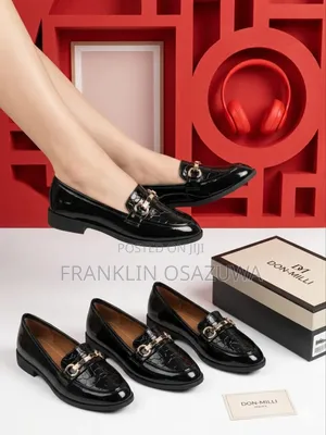 Women Classy Elegant Leather Flat
