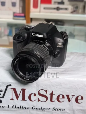 Canon EOS 4000D DSLR Camera With 18-55mm Lens