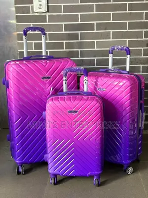 Color Print Luggage Set