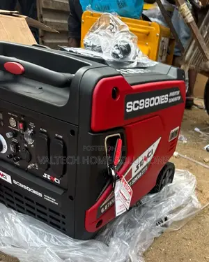Eavy-Duty Senci SC98001ES 7.5KVA Generator