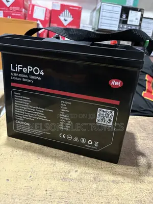Itel 12v 100A Lithium Battery With 3 Years Warranty and Bluetooth