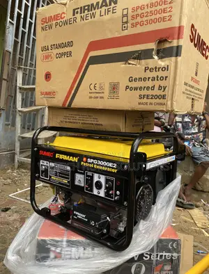 1. 5KVA Sumec Firman Petrol Generator – 100% Copper Coil