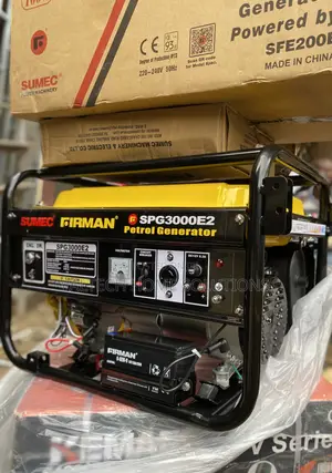 Original 4.5KVA Firman Petrol Generator – Durable Powerful