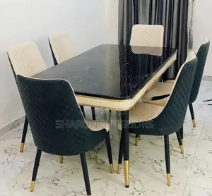 Obsidian Luxe Dining Set