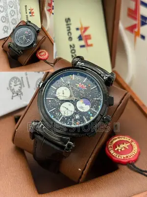Nh Astra Dual Leather Watch