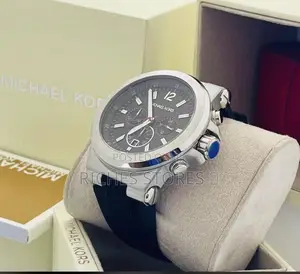 Michael Kors Active Chronograph Rubber Watch for Men