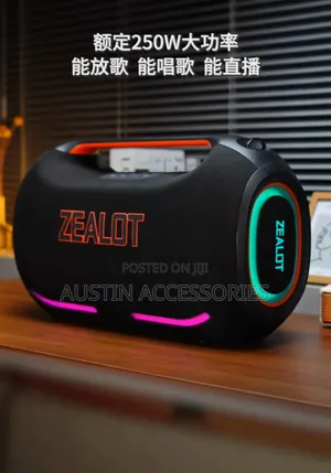 Zealot ZE41 Super Bass Speaker With App Control, 45W PD Fast Charging