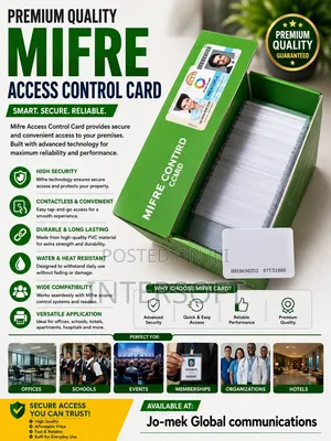 Mifare Access Control Card - Box of 200