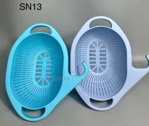 12Pcs Big Size Plastic Sieve Strainer