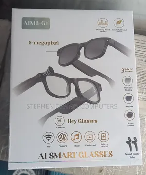 Al Smart Glasses With 1080p Camera Wifi- Chat GPT- Music- Camera