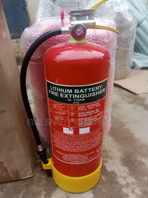 Lithium Battery Fire Extinguisher 9 Liter Foam