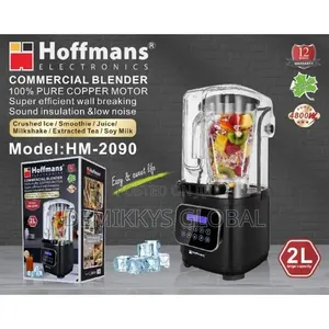 Hoffmans Digital Commercial Blender 2L, 4800w