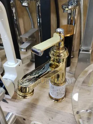 Quality Royal Gold Color Basin Mixer Tap