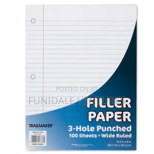 Trailmaker 100 Sheets Filler Paper