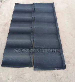 Lite Black Colour Milano Stock Coated Roofing Sheet
