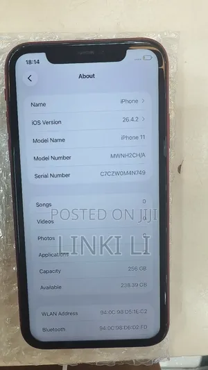 Apple iPhone 11 256 GB Red