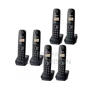 Panasonic Rechargeable Wireless Intercom Telephone 6 Users Configured