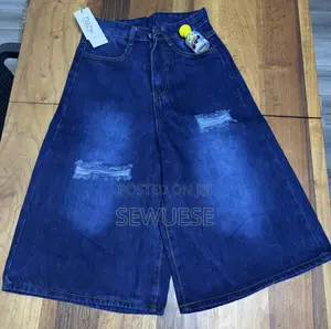 Blue Denim Jort