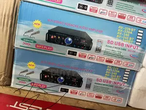 Hi-Fi Stereo Karaoke Audio Amplifier AV-340BT | Bluetooth, USB, SD,