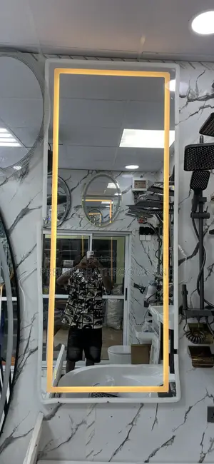 Longest Wall Mirror With LED Lights
