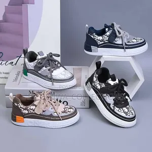 Stylish Unisex Children's Sneakers – Fashion Sport Lace-Up Trainers