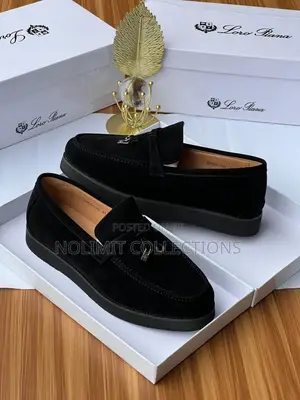 Men's Loro Piana Dry Suede Loafers